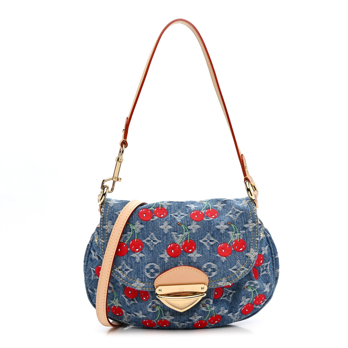 LV X TM Monogram Denim Cerises Sunset