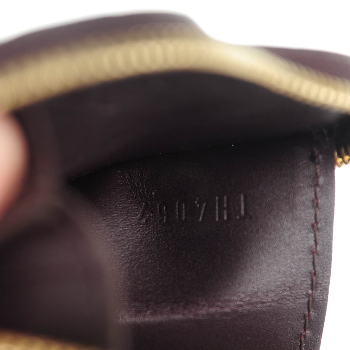 Vernis Coeur Heart Coin Purse Amarante
