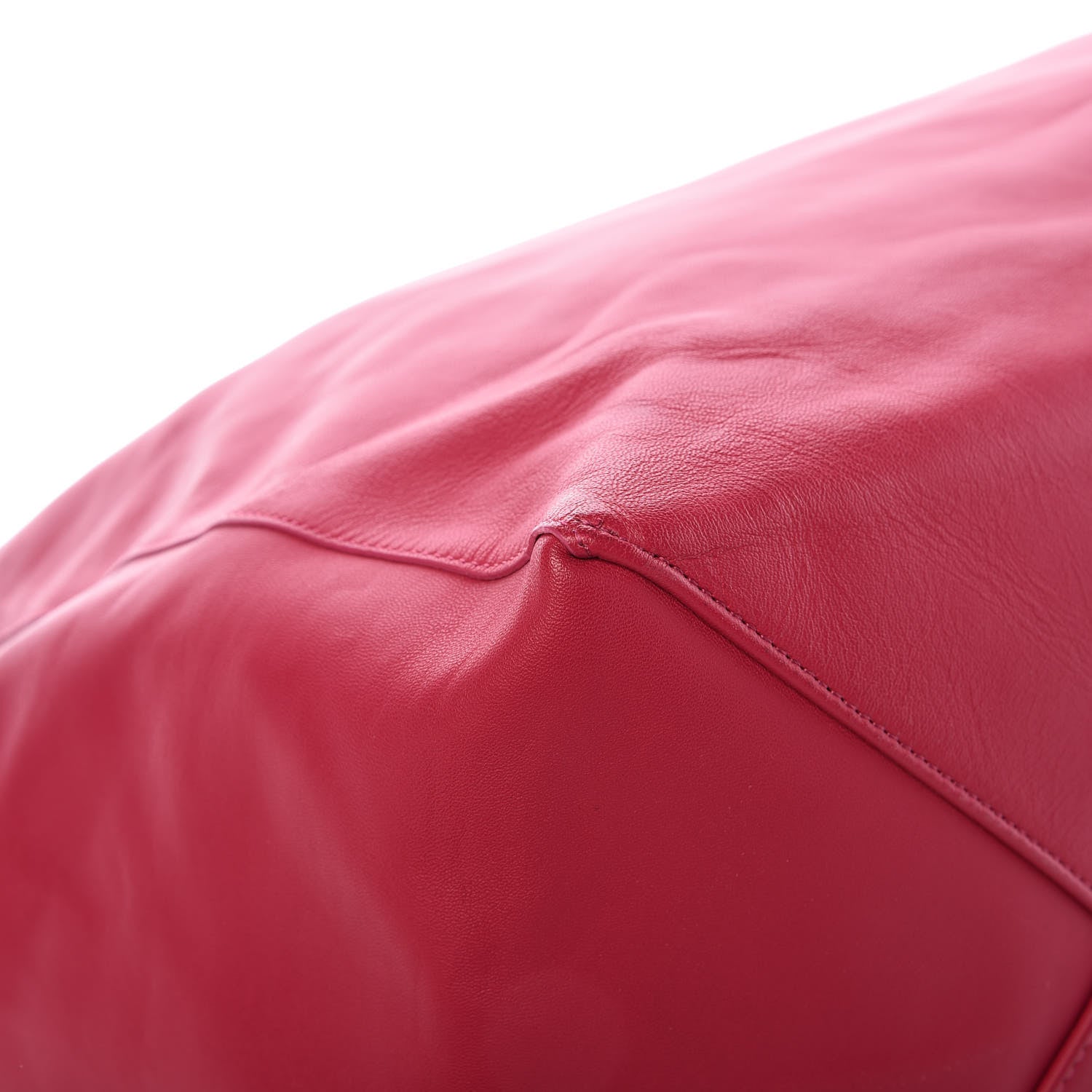 Celine Lambskin Horizontal Cabas Fuchsia 13 of 13