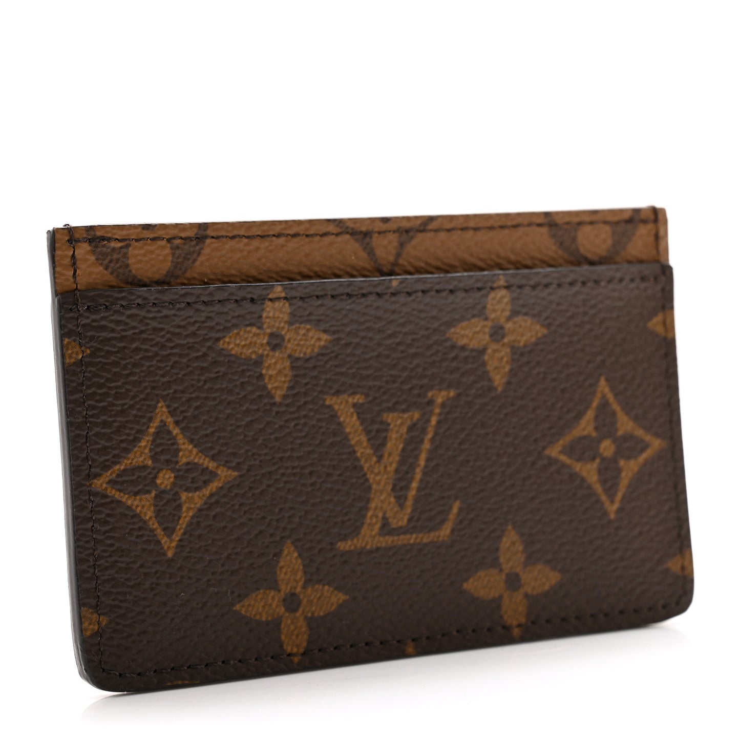 Reverse Monogram Card Holder