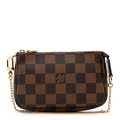 Louis Vuitton Damier Ebene Mini Pochette Accessories 1 of 7
