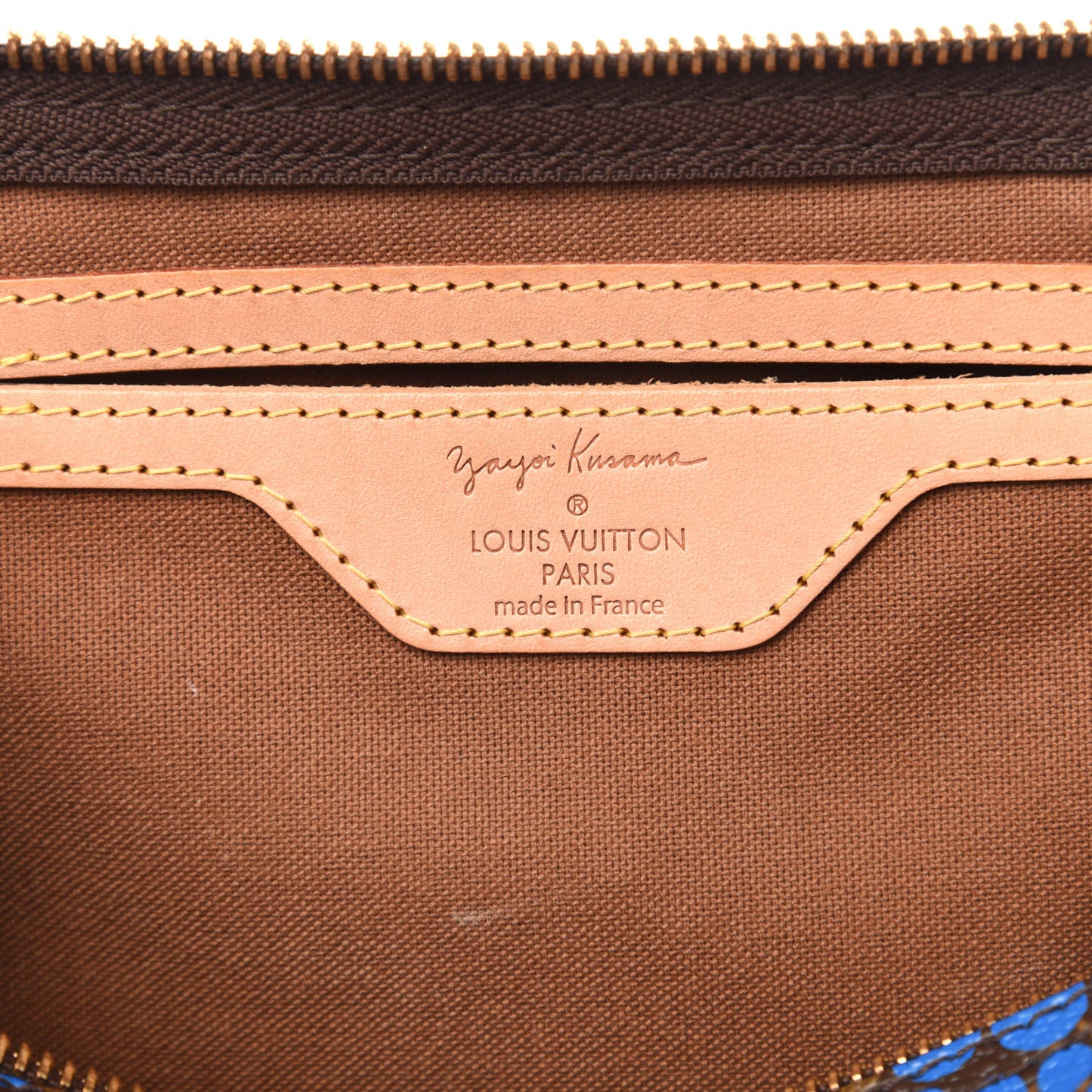 Monogram Kusama Town Speedy 30 Blue