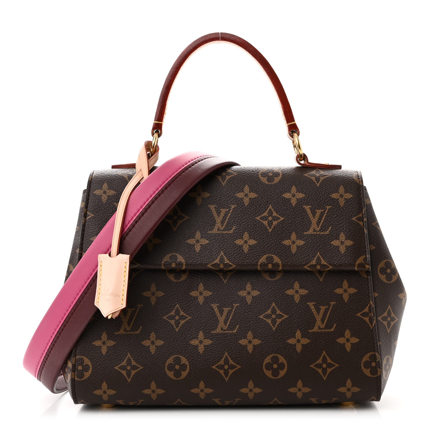 Louis Vuitton Monogram Cluny BB Bordeaux Fuchsia 1 of 9
