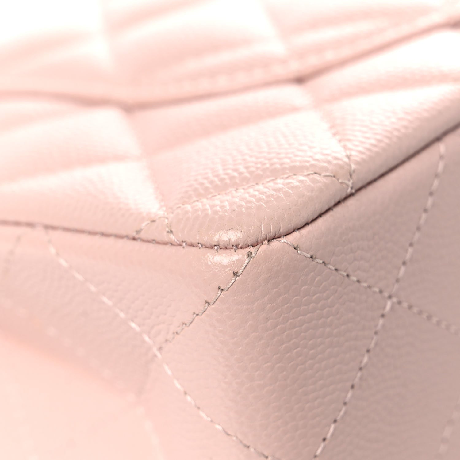 Chanel Caviar Quilted Small Double Flap Light Pink 10 of 16