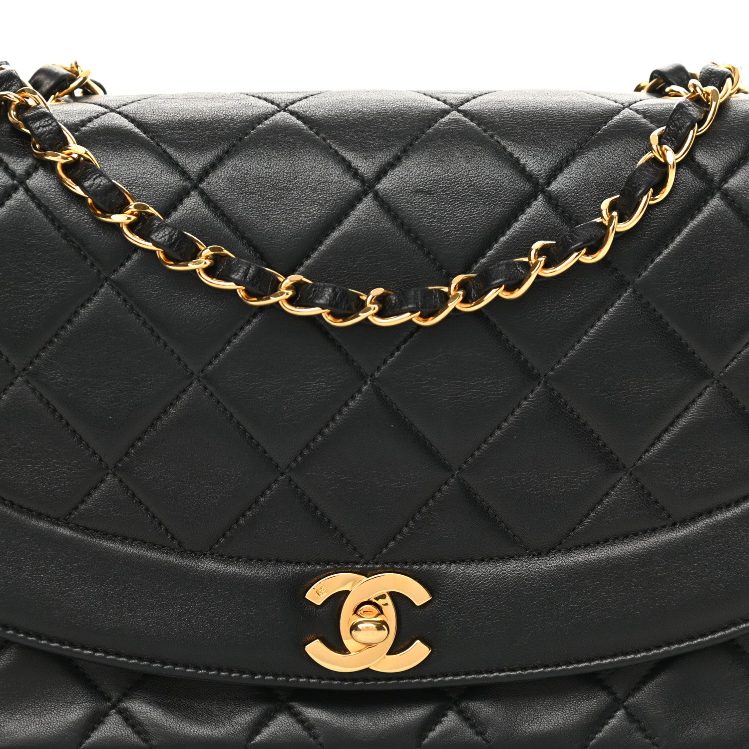 Chanel Lambskin Medium Single Flap Black 8 of 16