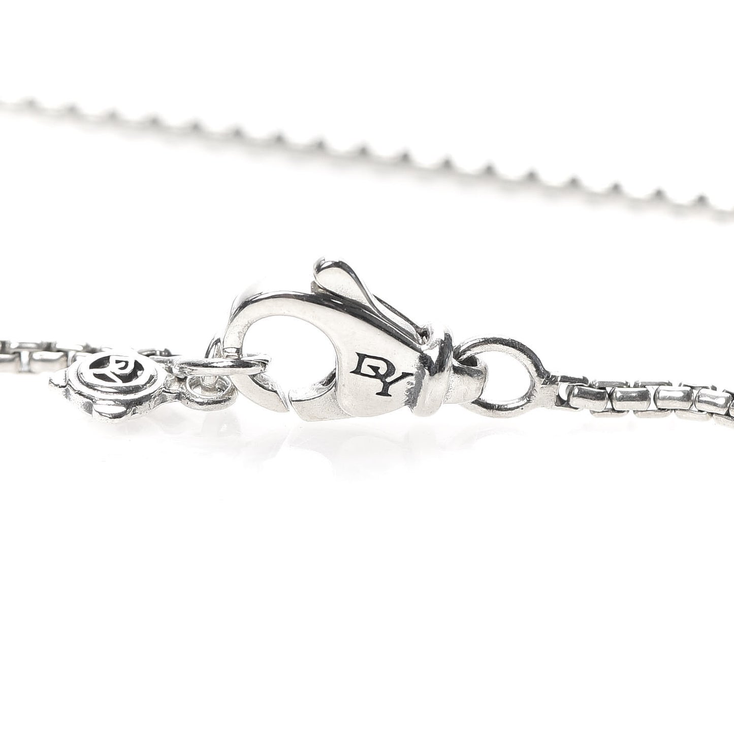 Sterling Silver Diamond 10mm Labyrinth Pendant Necklace
