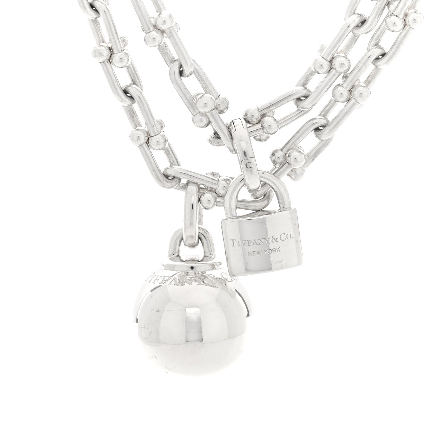 Sterling Silver HardWear Wrap Necklace