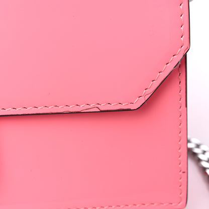 Christian Louboutin Patent Calfskin Small Elisa Baguette Bubble Gum 10 of 10