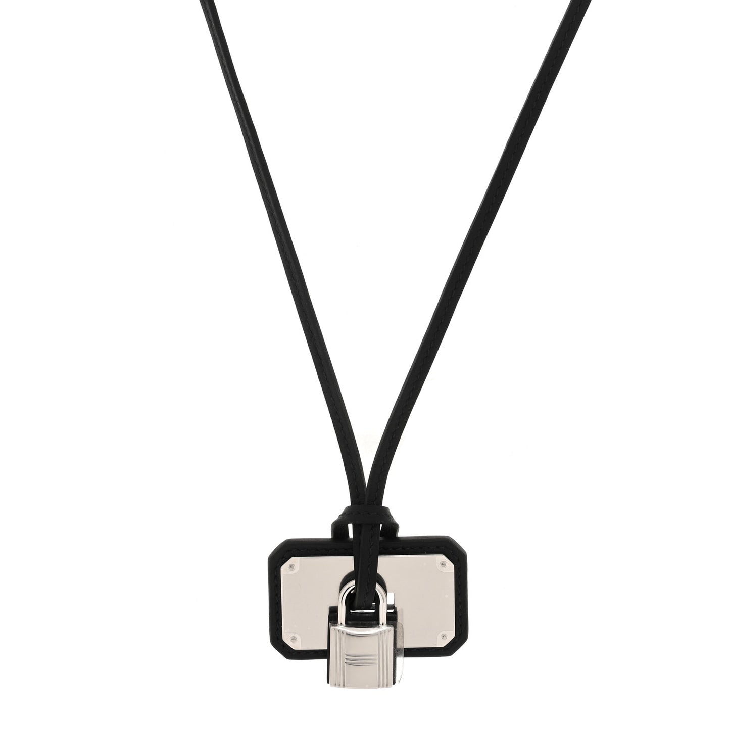 Swift Large O'Kelly Pendant Necklace Black