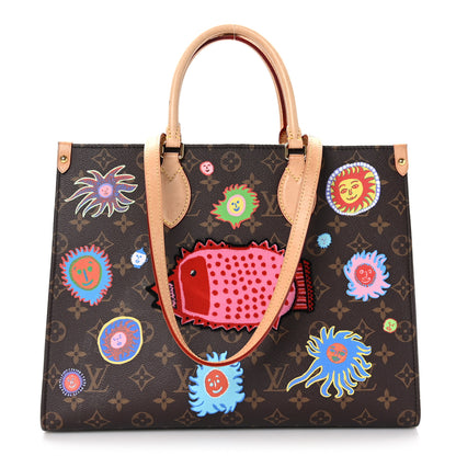 Louis Vuitton LV X YK Monogram Faces Onthego MM 1 of 8