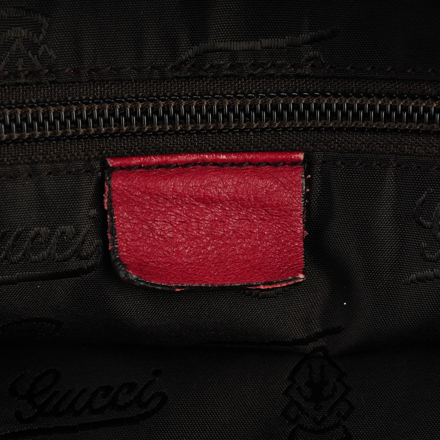Gucci Guccissima XL Tote Red 6 of 10