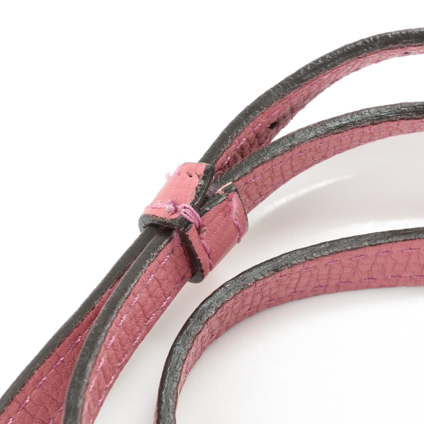 Derby Calfskin House Check Small Macken Crossbody Bag Mauve Pink
