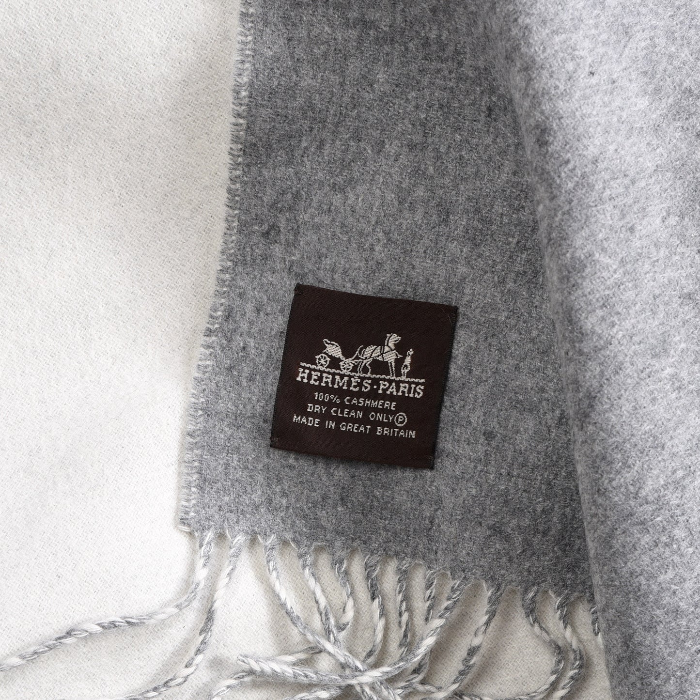 Cashmere Fringe Double Face Stole Scarf