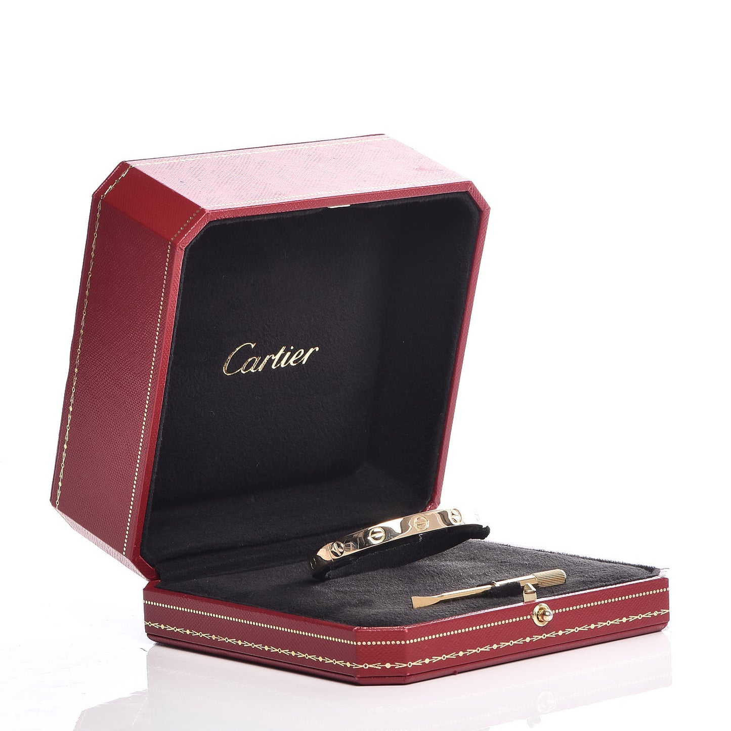18K Yellow Gold Aldo Cipullo LOVE Bracelet 16