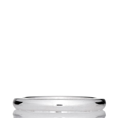 Tiffany Sterling Silver Diamond Elsa Peretti Band Ring 54 7 3 of 5