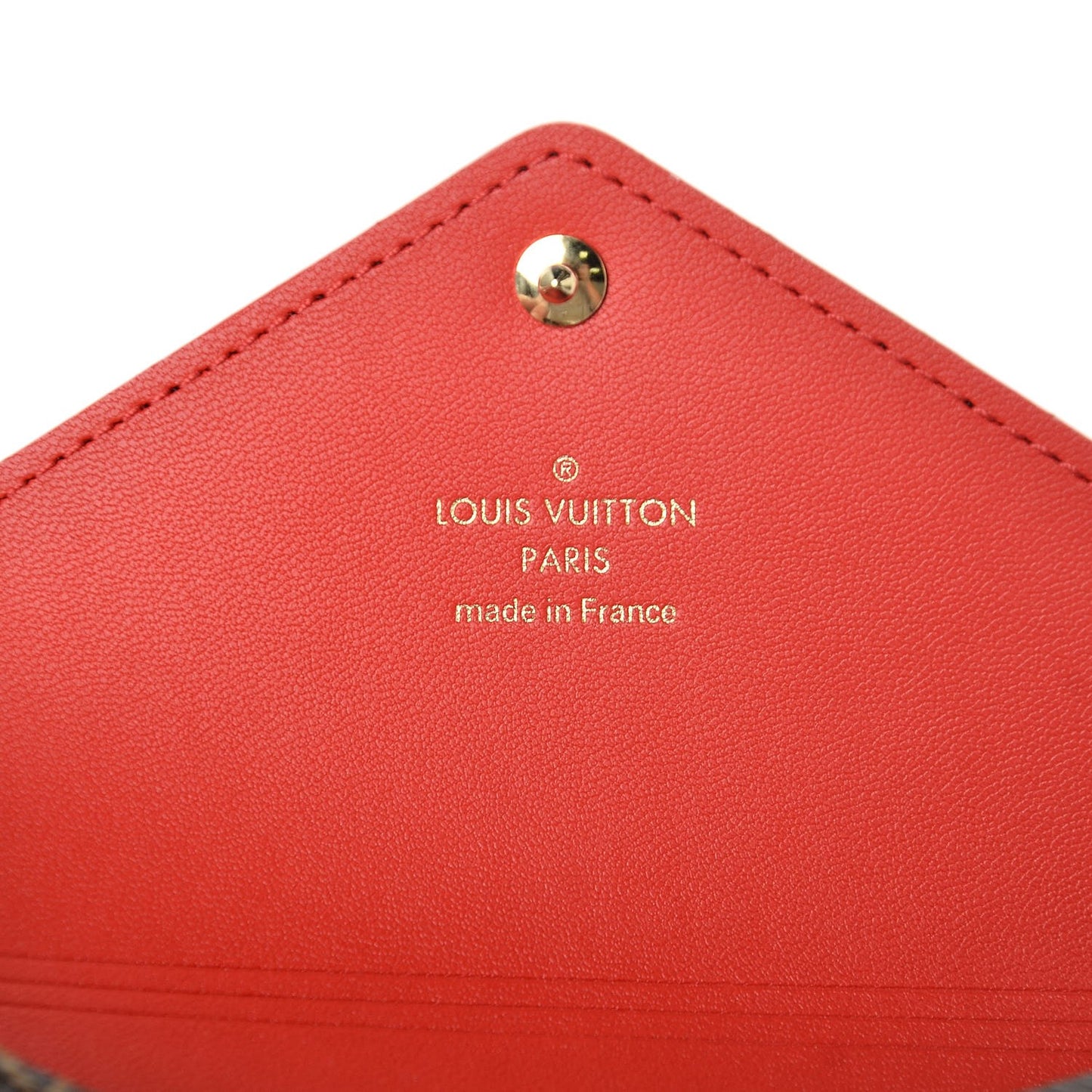 Monogram Medium Kirigami Pochette Insert Coquelicot