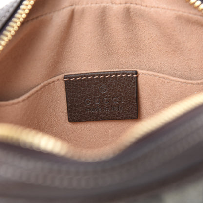 Gucci GG Supreme Monogram Web Small Ophidia Belt Bag 75 30 Dark Brown 8 of 12
