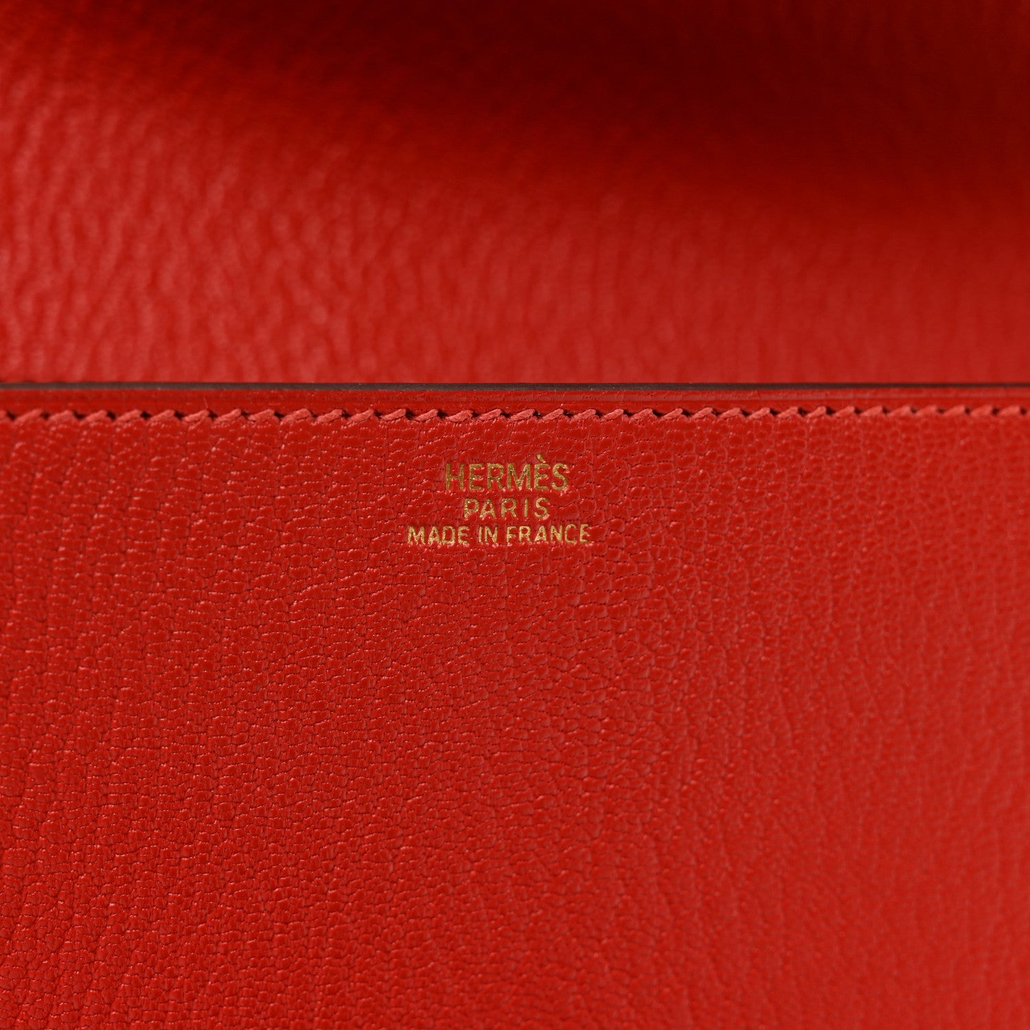 Hermes Chevre Mysore Medor 23 Clutch Rouge Tomate 6 of 9