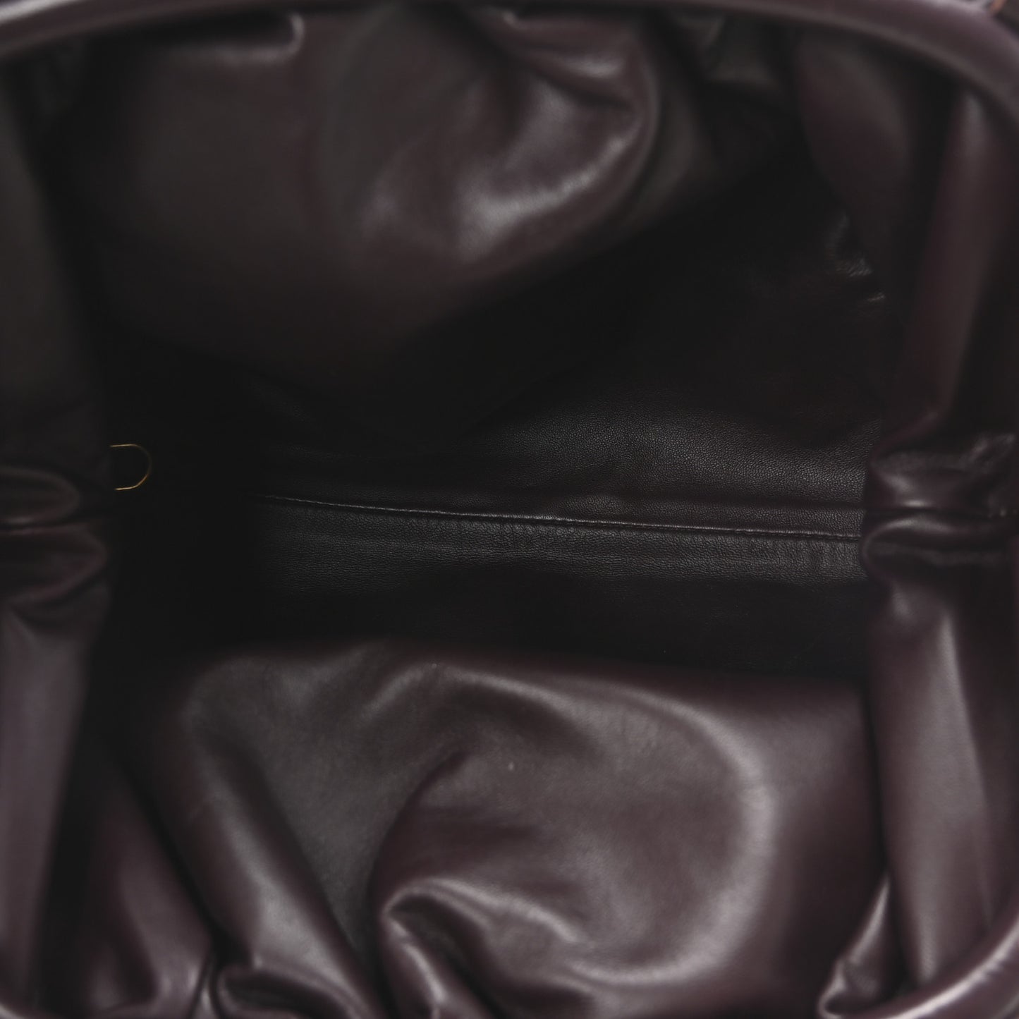 Nappa Maxi Intrecciato The Pouch Oversized Clutch Grape
