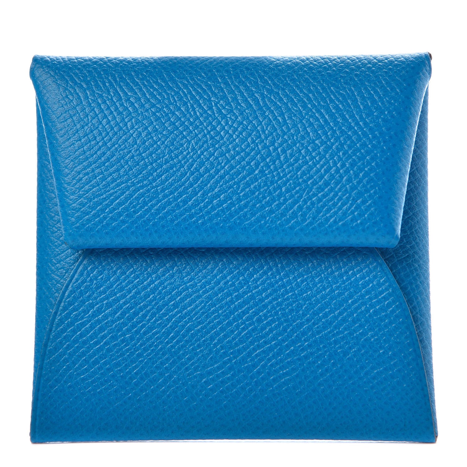 Hermes Epsom Bastia Coin Purse Bleu Izmir 1 of 8