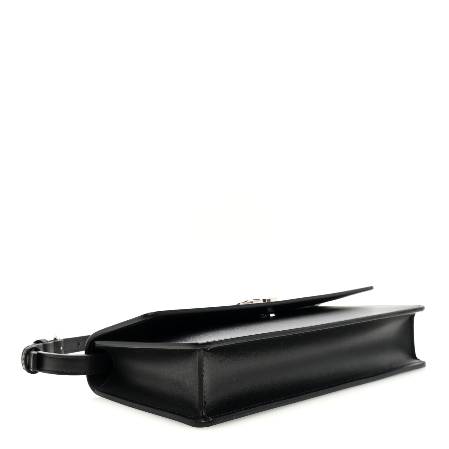 Calfskin Jitney 1.0 Shoulder Bag Black