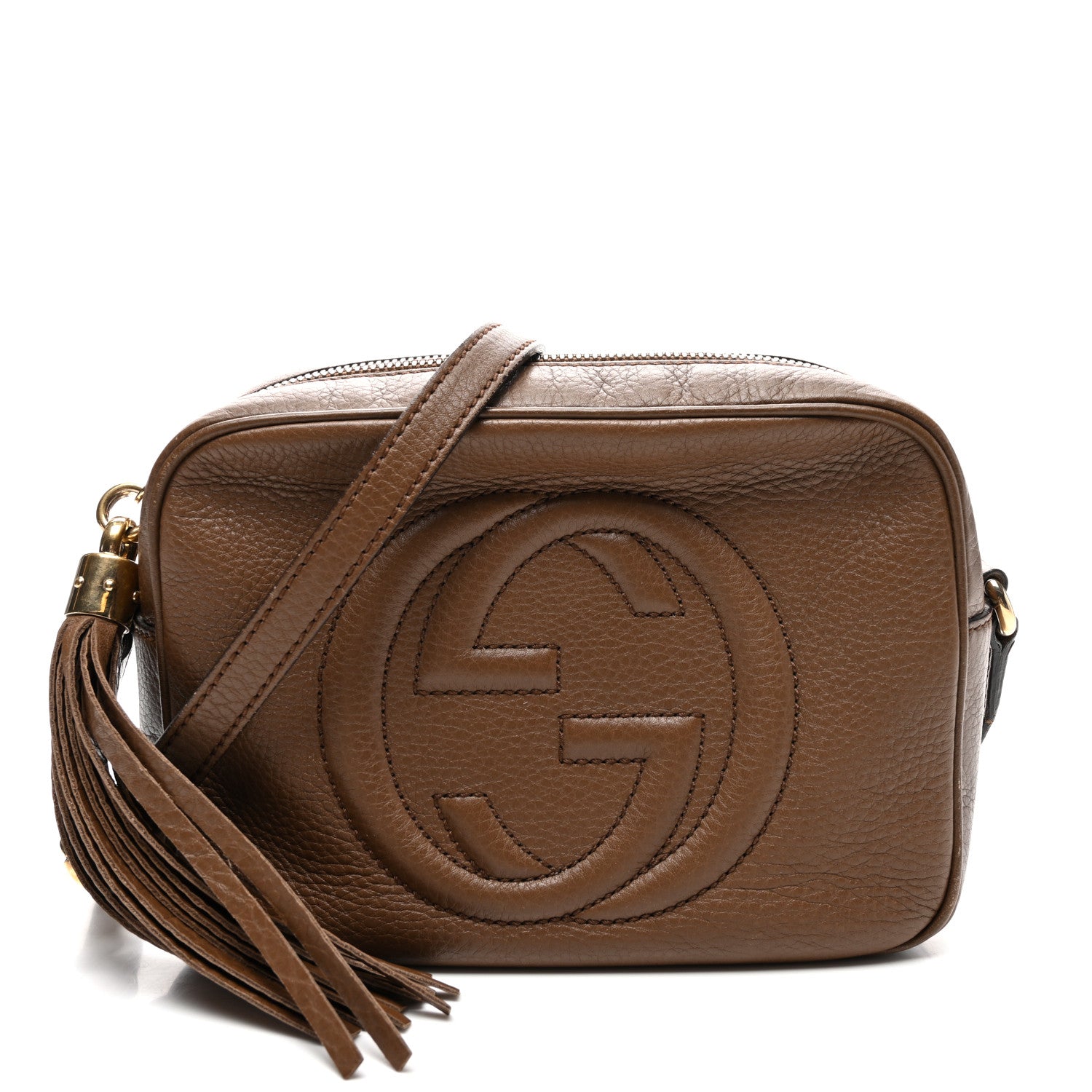 Gucci Pebbled Calfskin Small Soho Disco Bag Cuir 1 of 10