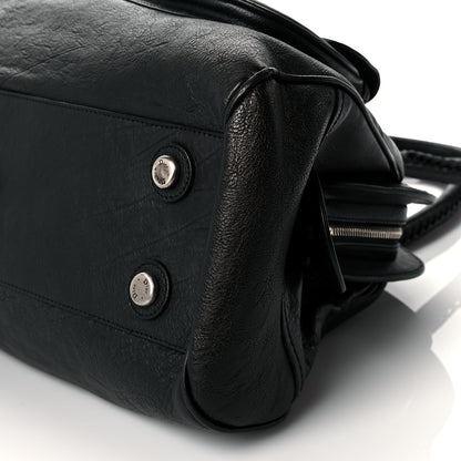 Christian Dior Calfskin My Dior Satchel Black 9 of 9
