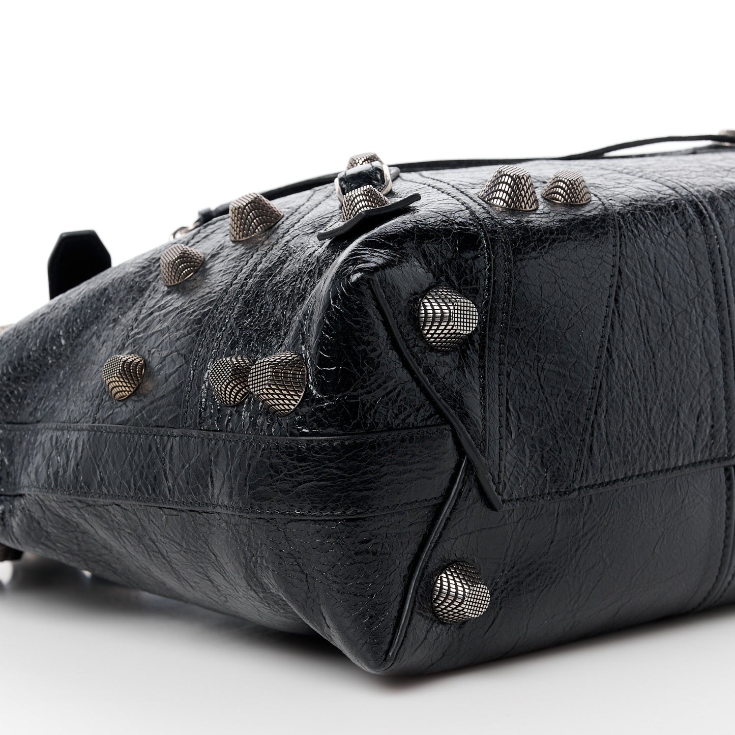 Agneau Arena Medium Le Cagole Carry All Bag Black