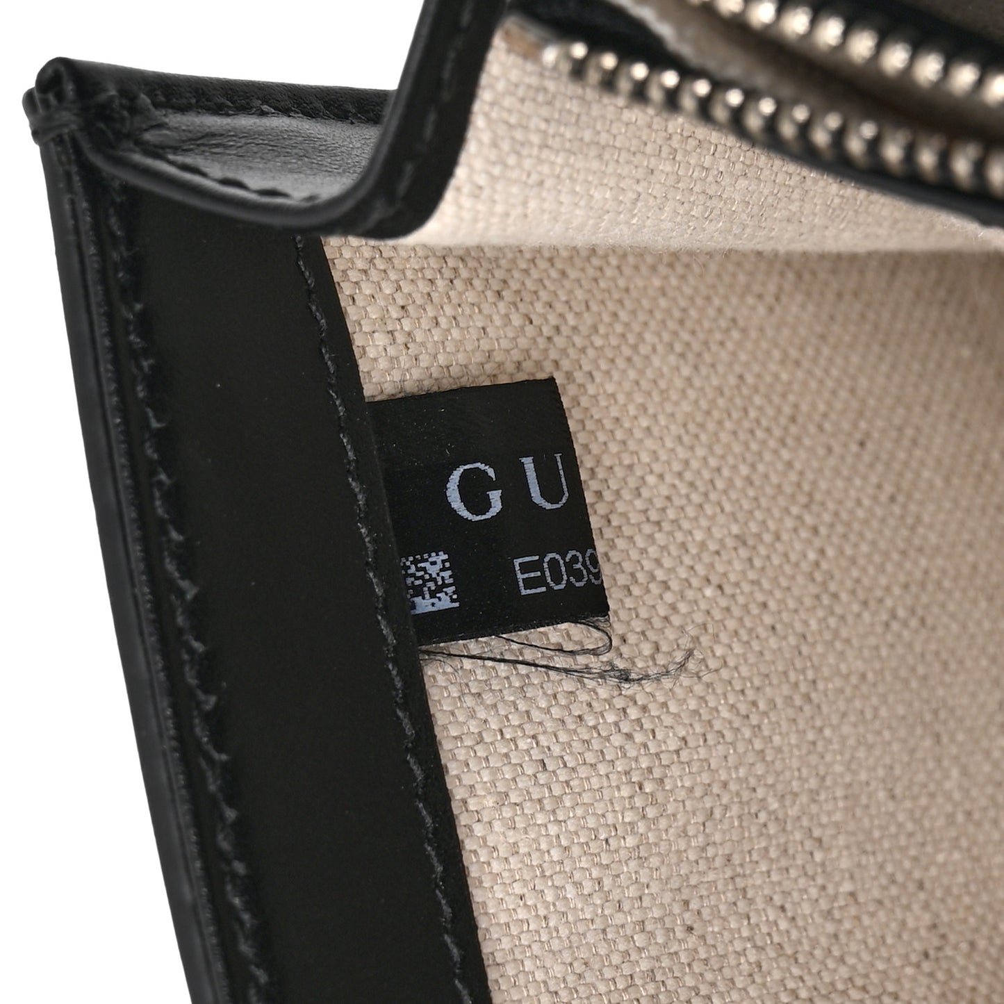 Calfskin GG Tennis Embossed Messenger Bag Black