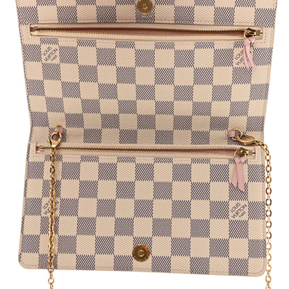 Louis Vuitton Damier Azur Summer Trunks Pochette Weekend 5 of 13