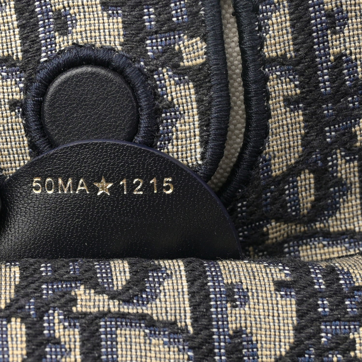 Christian Dior Oblique Small Bow Shopping Tote Blue Multicolor 7 of 13