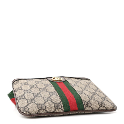 Gucci GG Supreme Monogram Web Ophidia Utility Belt Bag  85 34 Beige Ebony New Acero 4 of 10