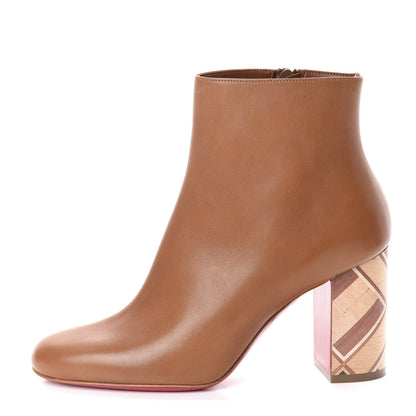 Christian Louboutin Calfskin Sahel 85 Ankle Boots 36 Cuoio 1 of 7