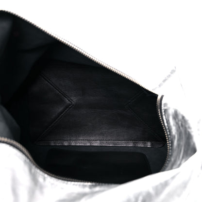 Proenza Schouler Metallic Calfskin Large Zip Hobo Silver 4 of 11