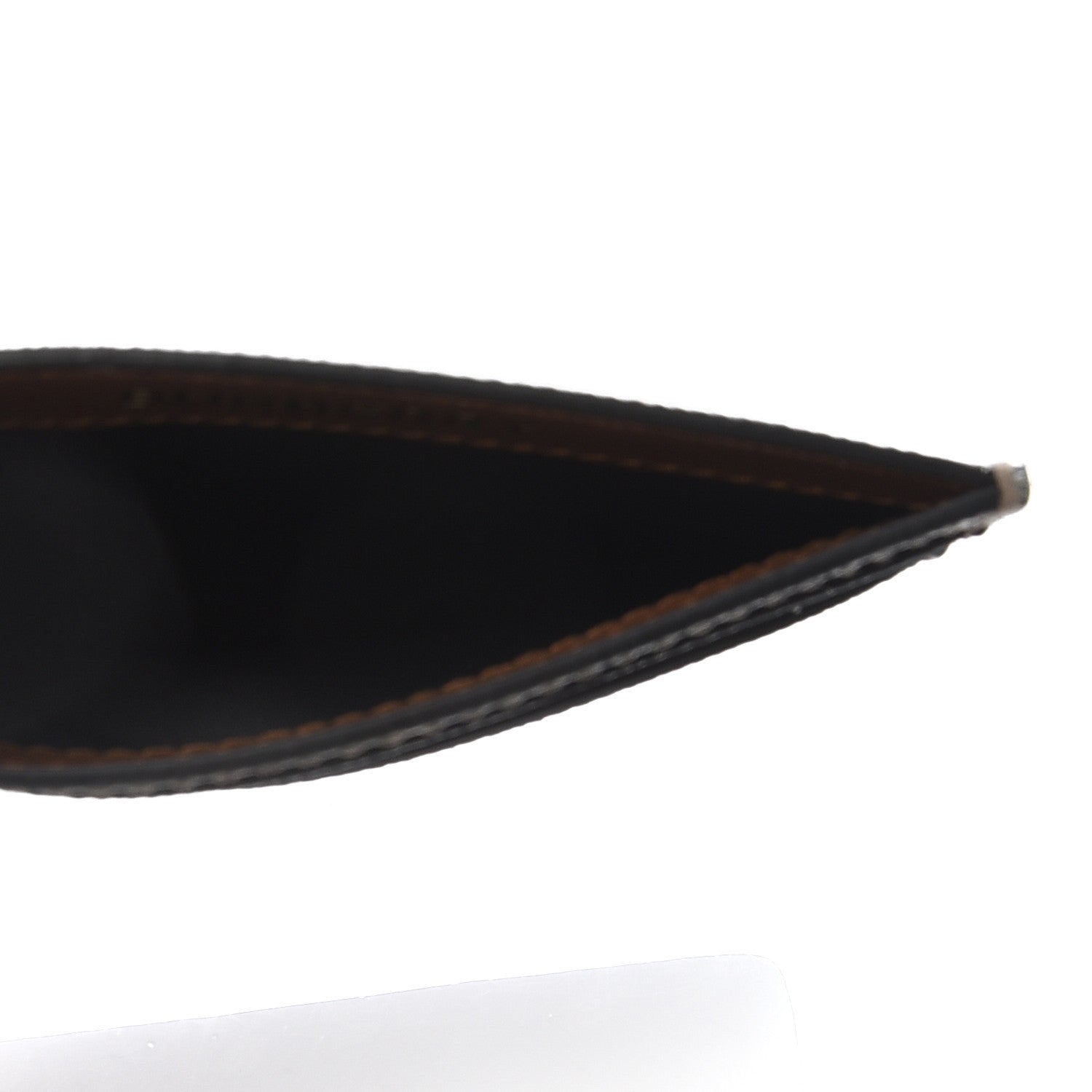 Burberry E-Canvas Monogram Card Case Bridle Brown 5 of 6