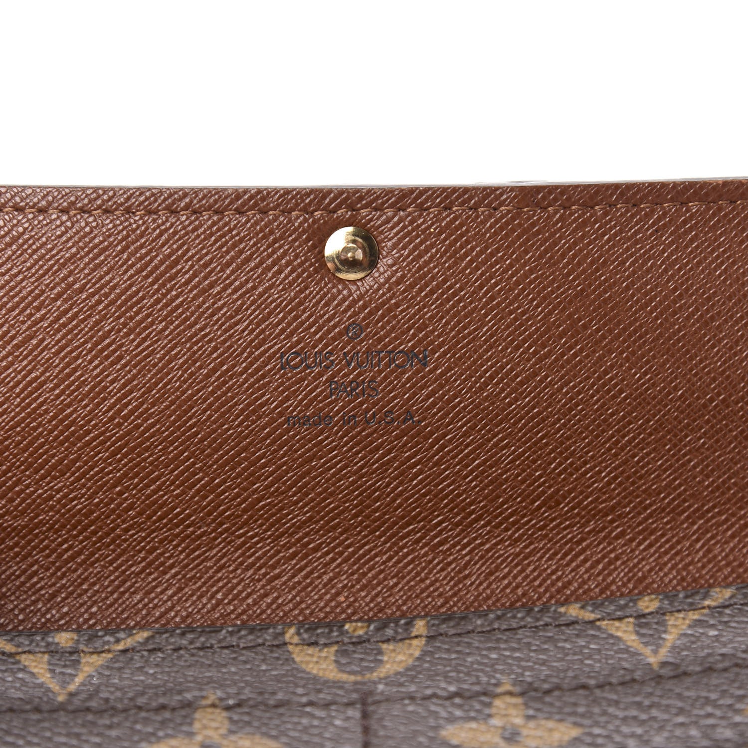 Louis Vuitton Monogram Sarah Wallet 6 of 8