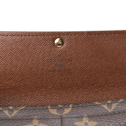 Louis Vuitton Monogram Sarah Wallet 6 of 8
