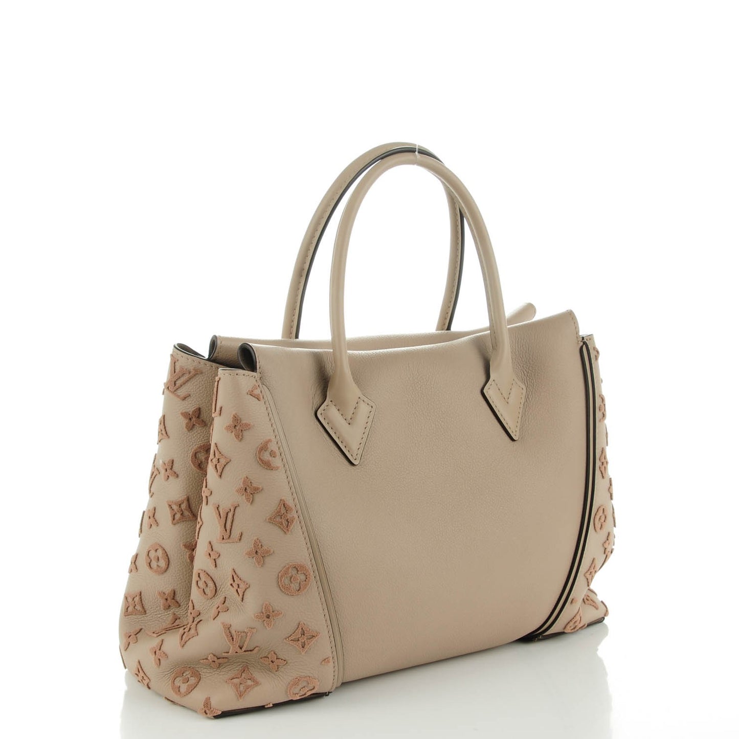 Veau Cachemire Tote W PM Galet