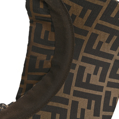 Fendi Silk FF Logo Visor Tobacco 8 of 9