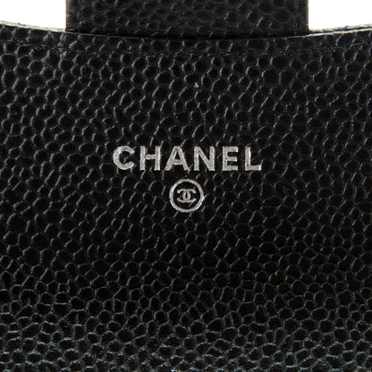 Chanel Caviar Quilted Flap Card Holder Black 6 of 8