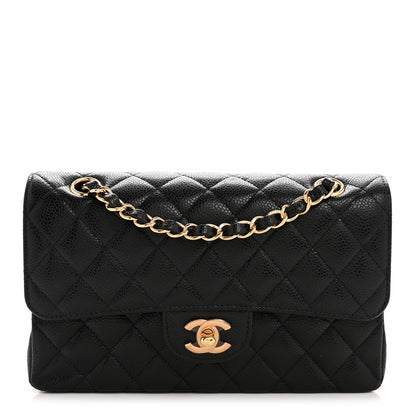 Chanel Caviar Quilted Small Double Flap Black 1 of 10