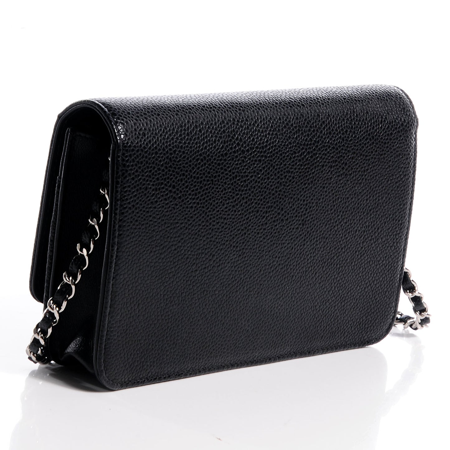Caviar Timeless CC Wallet on Chain Black