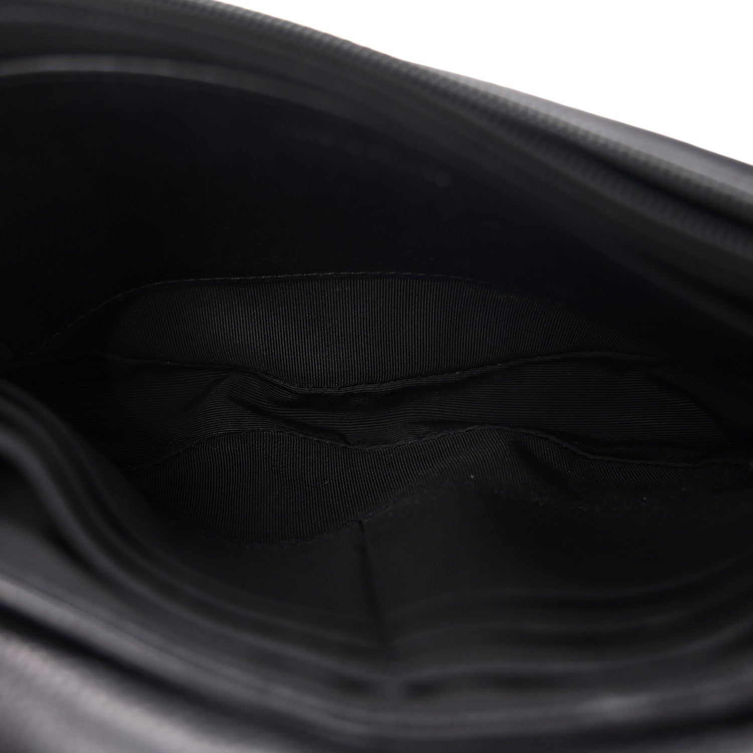 Chanel Lambskin Half Moon Wallet On Chain WOC Black 5 of 11