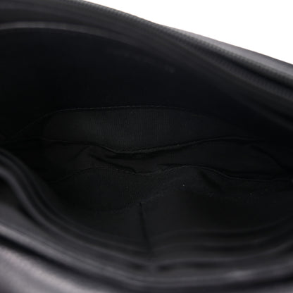 Chanel Lambskin Half Moon Wallet On Chain WOC Black 5 of 11