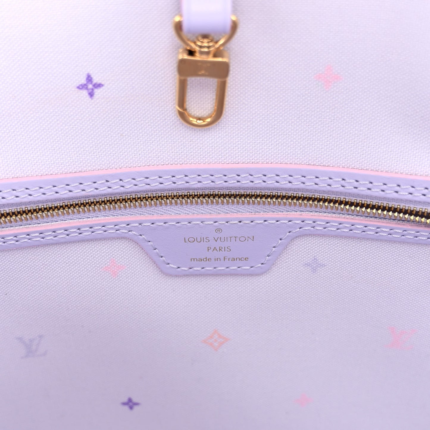 Monogram Giant Spring In The City Neverfull MM Sunrise Pastel
