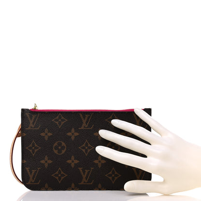 Louis Vuitton Monogram Neverfull PM Pochette Pivoine 2 of 9
