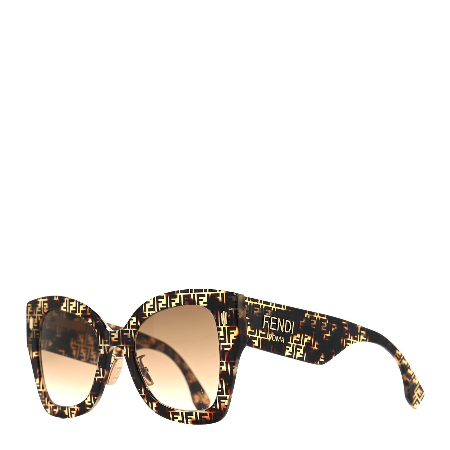 Acetate FF 53mm Sunglasses 0434/G/S Tortoise