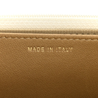 Chanel Lambskin Quilted CC Pearl Crush Wallet on Chain WOC White 12 of 25