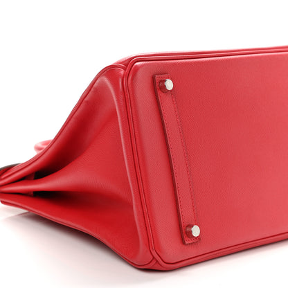 Hermes Epsom Birkin 35 Rouge Casaque 9 of 10