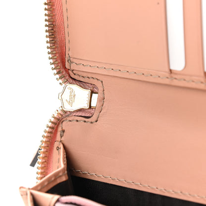 Gucci Monogram Joy Zip Around Organizer Wallet Pink 12 of 16
